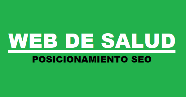Posicionar una web de salud